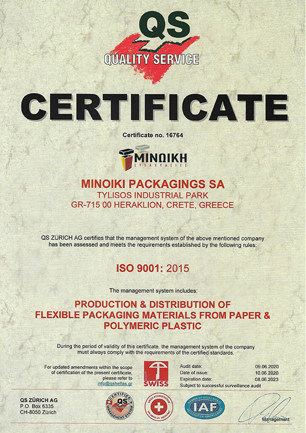 ISO Certificate 9001 en